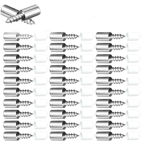 Fixed Support Self-Tapping  Screw, with Rubber Sleeve Screw Plate Support Partition Bracket, Suitable for Furniture