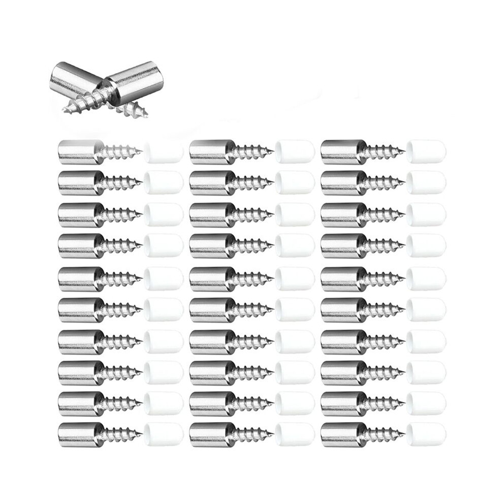 Fixed Support Self-Tapping Screw, With Rubber Sleeve Screw Plate Support Partition Bracket, Suitable For Furniture 4712184138566