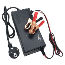 Cargador de Batería de Fosfato de Hierro Lifepo4 de 14,6 V y 10 A para Paquete de Batería de Fosfato de Hierro y Litio de 12,8 V y 4S con Enchufe