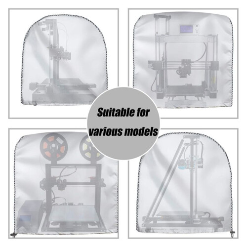 3D Printer Protective Cover Universal Waterproof Dustproof Printer Cover 3D Printer Universal Soft Box C:55x55x55cm 2