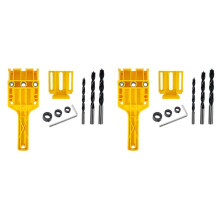 2 Sets Woodworking Hole Punch Locator for Precision Drilling Tool Set