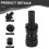 Welding Tool 14 Pin Aviation Socket Connector Male Plug for Miller  Welding Tool  Accessories Black 5