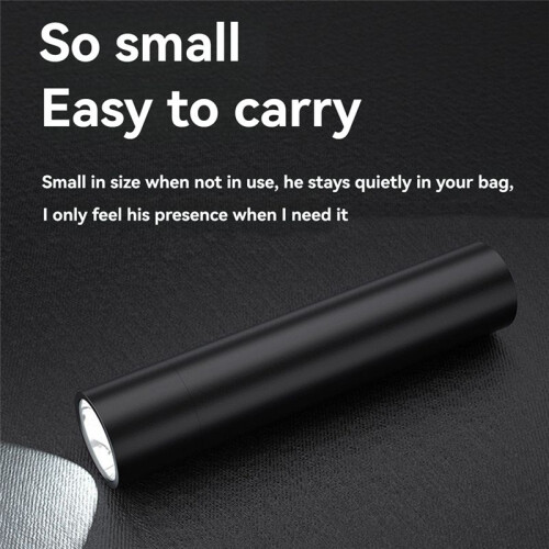 Telescopic  Flashlight USB Rechargable Waterproof Powerful Flashlights Outdoor Portable Torch Lamp