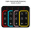 8CH Multi Frequency Garage Door Remote Control 270-868MHZ RF Copy Remote Control Automatically Identify Frequency Red 2