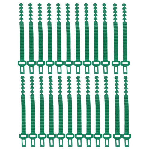 24pcs Stump Support Straps, Garden Stake Connectors, Tree Straps for Stakes, Tree Support Straps for Stumps