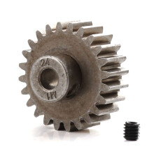 Kit de Pignon de Moteur de Mise à Niveau de Voiture RC M1 24T 5 mm 6496X pour Pièces de Mise à Niveau de Voiture RC pour 1/10 MAXX