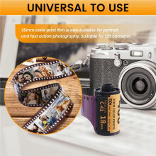 Color Film Camera Color Film 35mm HD Camera Color ECN 2 Process Colour Print Camera Film 18 EXP for 135 Camera