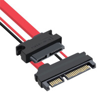 Laptop 22P Public To Slimline 7+6SATA 13P Female Optical Drive Conversion 7+15 Hard Drive Hane