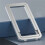 Mobile Phone Stand Desktop Lazy Holder Bedside Foldable Multi-Function Support for 4-8inch Smartphone Silver 2