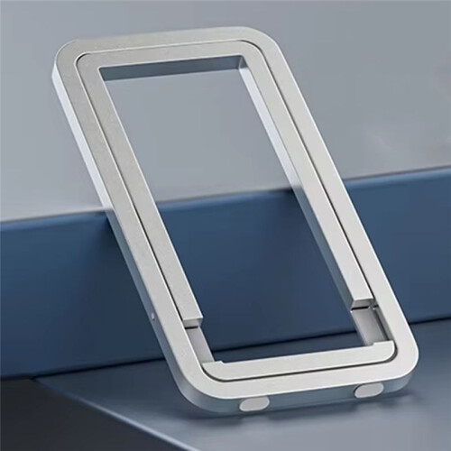 Mobile Phone Stand Desktop Lazy Holder Bedside Foldable Multi-Function Support for 4-8inch Smartphone Silver 1