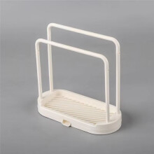 Organizador de Pia de Cozinha Removível - Suporte para Pano de Prato, Suporte para Esponja, Prateleira para Escova de Limpeza para Banheiro e Cozinha