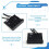 USB 3.0 4Port Front Panel USB3.0 3.5 Inch Floppy Front Panel Internal Bracket Adapter for Desktop 3.5 Inch Floppy Bay 4