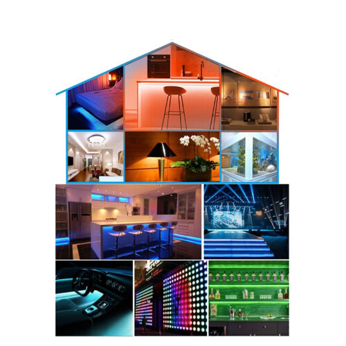And-SP636E SPI DC5-24v Monochrome Controller with and-RC1 Remote Control Support 2.4G Touch Remote Control 2