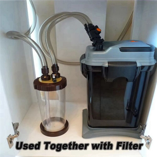 Clear CO2 Atomizer External Turbo Super Diffuser Atomizer Fish Tank Aquarium WaterPlant Fish Tank Landscape Aquatic 1