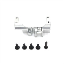 RC Car Upgrade Front Axle Steering Gear Mounting Kit for MJX 1/12 H12Y H12Y+ RC Car Upgrade Accessories Silver