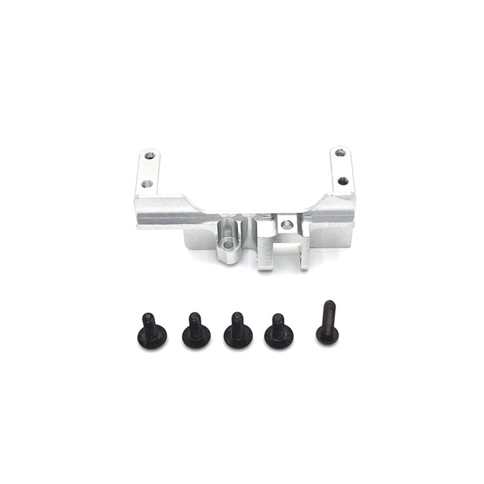 Rc Car Upgrade Front Axle Steering Gear Mounting Kit For Mjx 1/12 H12y H12y+ Rc Car Upgrade Accessories Silver 6034254884875