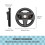 Left Right Game Steering Wheel Controller Handle Holder Grip  Controller Gamepad for   OLED A 9