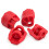 Kit di Ammortizzatori per Auto RC per ARRMA 6s 1/7 1/8 Modelli Accessori per Auto RC Rosso 4