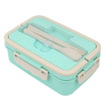 Bento Box for Adults - 3 Compartment Leakproof Lunch Container, Microwave & Dishwasher Safe, Reusable Salad Snack Box A