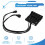 USB 3.0 4Port Front Panel USB3.0 3.5 Inch Floppy Front Panel Internal Bracket Adapter for Desktop 3.5 Inch Floppy Bay 3