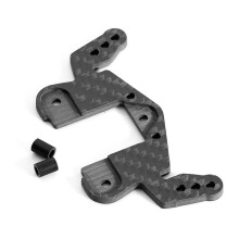 Kit de Soporte de Placa de 3,0 mm para Amortiguador Trasero de Actualización de Coche RC para Accesorios de Coche RC para 1/10 Hotshot II 2024