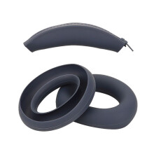 Ear Pads for Soundcore Space Q45/Life Q30 Q35 Headphone Silicone Protective Case Earmuff Headband Repair Parts B