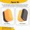 Denibbing File with Handheld Device, Double-Sided Grinding  Tools Car Paint Remover Tool Adjustable Paint File 10