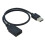 USB-A Hane Till Typ-C Frontpanelkabel USB Frontpanel Adapterkabel USB2.0 Till TYPE-E KEY-A Adapterkabel 3