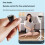 Remote Control for Tablets & Phones Camera Controller Self Timer Social Media Page Turner Black 6