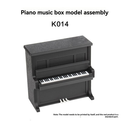 Piano Music Box Kit for  Bottom Winding Kit for Bambu Maker World Creator Program 3D Printing Piano Music Box 1