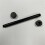 Coiled Cable Protection Rod Coiled Keyboard Cable Weight Fixed Rod Reel Stick Flexible Cable Organizer Winder Silver 2