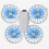 For  FLIP Propeller 4022F Color Replacement Propeller Wing Blade Accessories,Blade Drone Camera Accessories 6