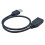 USB-A Hane Till Typ-C Frontpanelkabel USB Frontpanel Adapterkabel USB2.0 Till TYPE-E KEY-A Adapterkabel 4