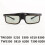 Active Shutter 3D Glasses for  TW5700/5400/5600/930 for ,  3D TV Rechargeable  RF Projector 4