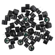 50PCS 12V Warning Buzzer 16 Ohm Electromagnetic 2KHz Clear Audible Alarm Low Power Consumption