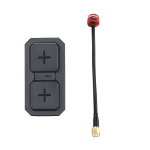 For RANGE 2X 5.8G Directional Dual-Unit Antenna+Cherry2nd Gen Antenna RHCP SMA 11dBi for RC FPV Drone Parts Black