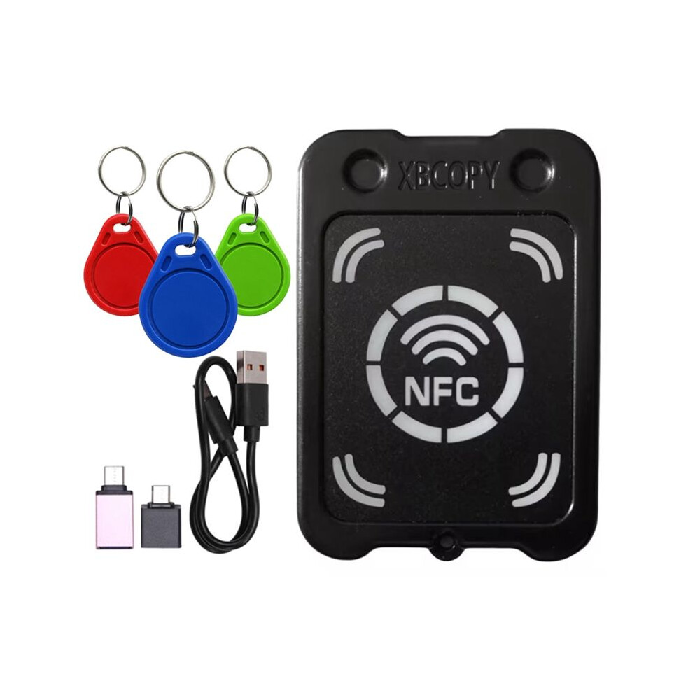 Rfid Chip Card Reader Copier+3Xuid Keychain Nfc Encryption Key Reader Ic 13.56Mhz Rfid Token Clone Duplicator 6031369155333