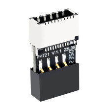 5 Stück Mainboard USB 2.0 9-Pin auf Typ-E 20-Pin Anschlussadapter High-Speed USB Header Konverter für Enhanced PC