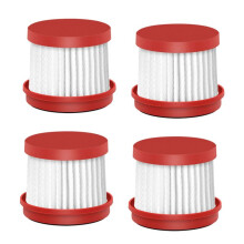 4 Stück Filter für CM1300/CM1900 Milbenentfernung Staubsauger Zubehör HEPA-Filter Ersatzteile
