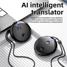 Traducteur Intelligent IA Interprète Portable Multiplateforme Communication Multilingue Simultanée