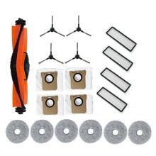 19 Pcs Compatible with  Mijia M30 D102 Vacuum Cleaner Accessories Main Side Brush Mop Filter Dust Bags
