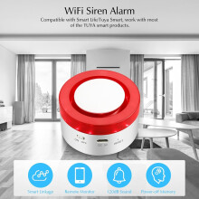 Tuya  Home Security Alarm System Set WiFi Wireless Burglar Alarm Home Burglar Motion Door Window Sensor