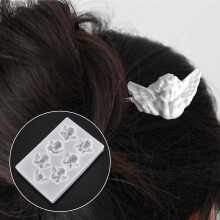 Little Angel Shape Silicone Mold for Resin DIY Clay UV Epoxy Resin Molds Pendant Jewelry Tools Mould