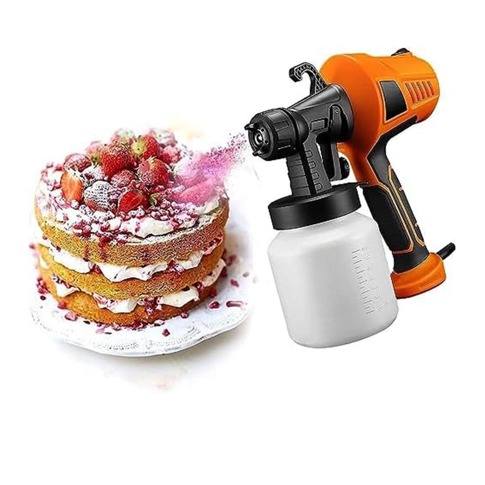 Chocolate Spray Gun 500W Electric Cake Decorating Tool With 3 Spray Modes And Adjustable Flow 9771547191322