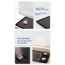 Silicone Coffee Mat 24x16In Coffee Bar Mat with Detachable Dish Drying Mat for Kitchen Countertops Coffee Accessories B
