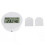 Temperature and Humidity Sensor LCD Screen Display Temperature and Humidity Sensor Voice Assistant Compatible 1