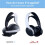 Replaceable Ear Pad for  PS5 Pulse Elite Headsets Accessories Replacement EarPads Shell Protective Case 3