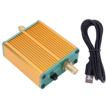 0.1MHz-6GHz High Gain LNA RF Power Preamplifier, 20dB Full Band Low Noise Amplifier, Compact SMA Connector