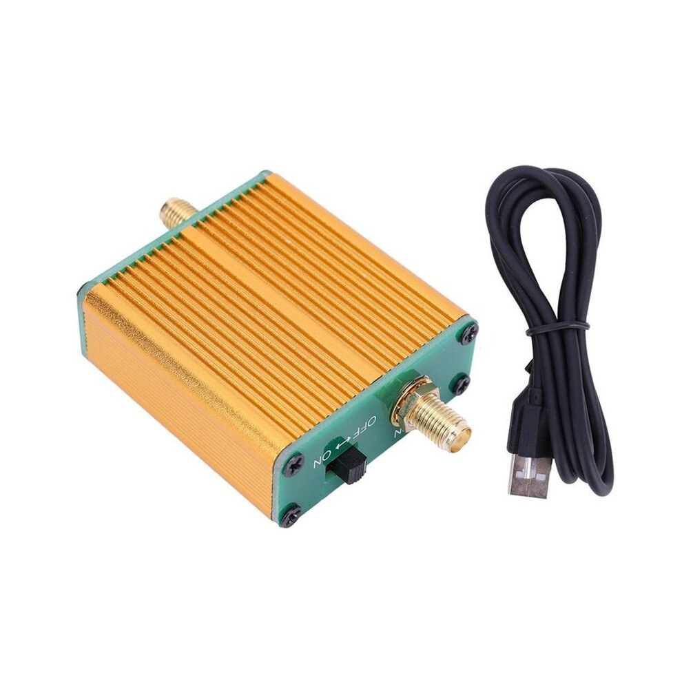 0.1Mhz-6Ghz High Gain Lna Rf Power Preamplifier, 20Db Full Band Low Noise Amplifier, Compact Sma Connector 4712538917014