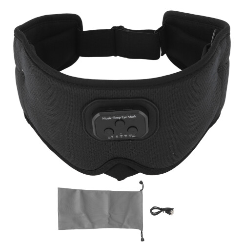 Bluetooth 5.2 Sleep Headphones 3D Eyeshade Wireless 20H Battery 1